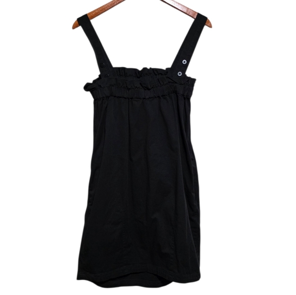 Everlane The Paperbag Dress in Black Size Small - Picture 3 of 4